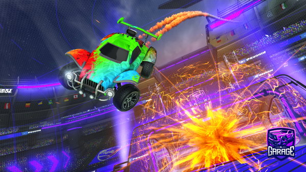 A Rocket League car design from JSavv