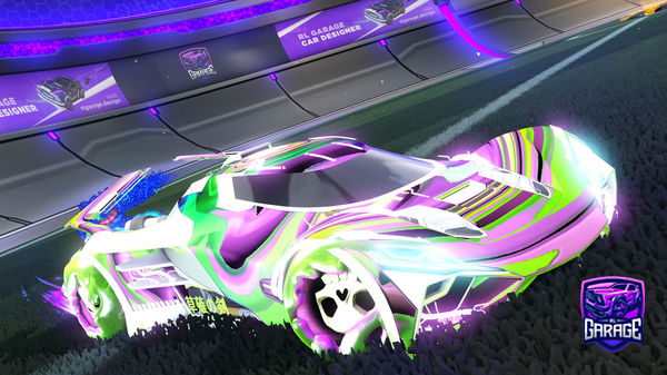 A Rocket League car design from DA_1RISH_KID