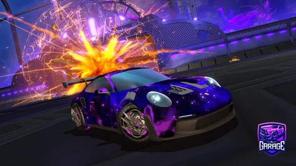 A Rocket League car design from Fgsamuraixl682