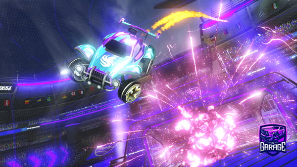 A Rocket League car design from Bx9011