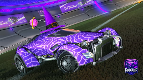 A Rocket League car design from KhiJ18