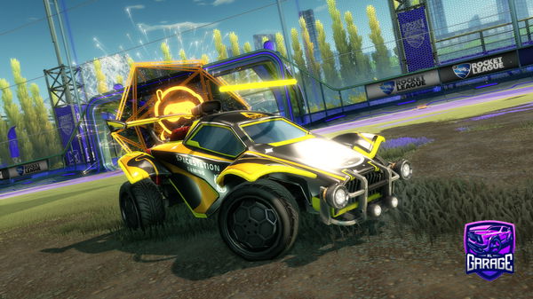 A Rocket League car design from CoupedCat