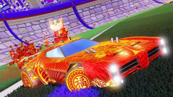 A Rocket League car design from irosario78