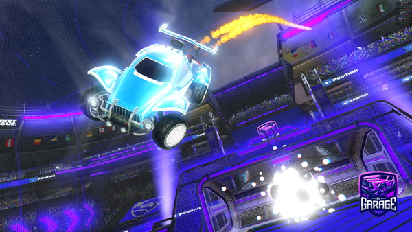 A Rocket League car design from Legendario_Rl