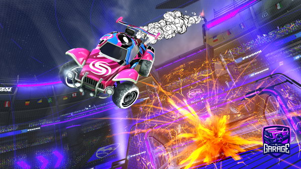 A Rocket League car design from aecthetics