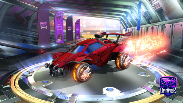 A Rocket League car design from darkcola666