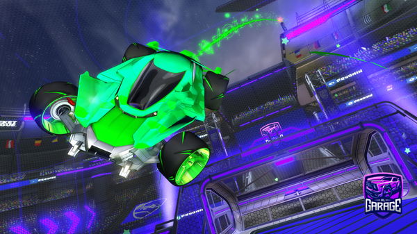 A Rocket League car design from HUGONITE14