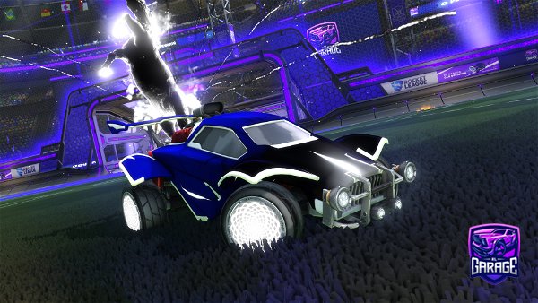 A Rocket League car design from parallax_X-games