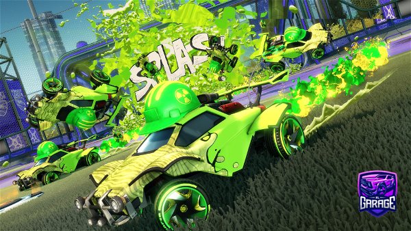 A Rocket League car design from Exiled_Complex