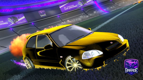 A Rocket League car design from Kaithepie