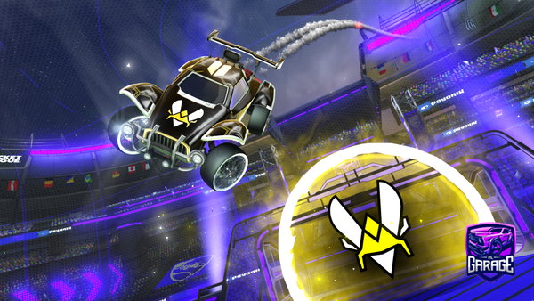 A Rocket League car design from VGBN_Warten