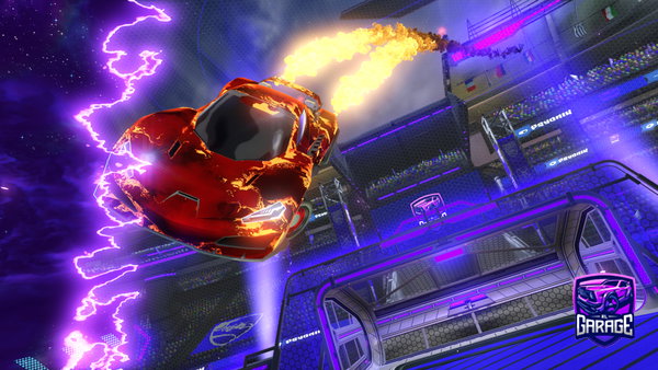 A Rocket League car design from FerventToast303