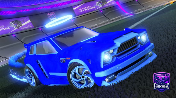 A Rocket League car design from tikoo