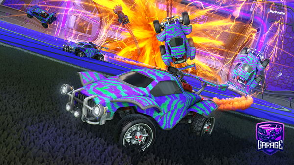 A Rocket League car design from AzraelVLT