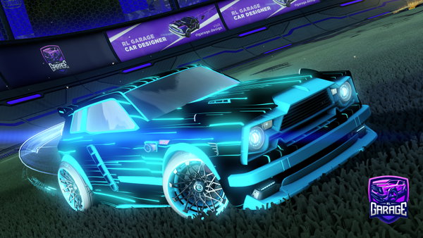 A Rocket League car design from Seewolf