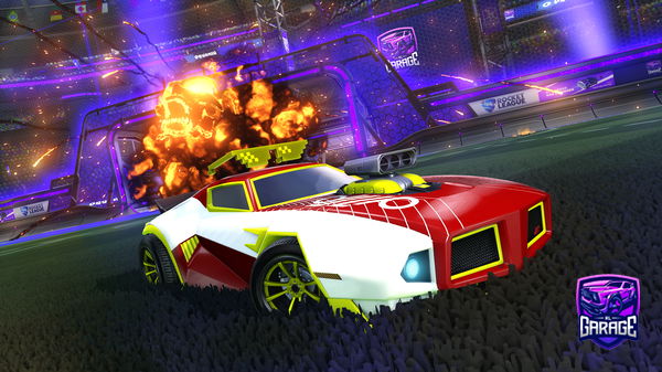 A Rocket League car design from Wildcat236518