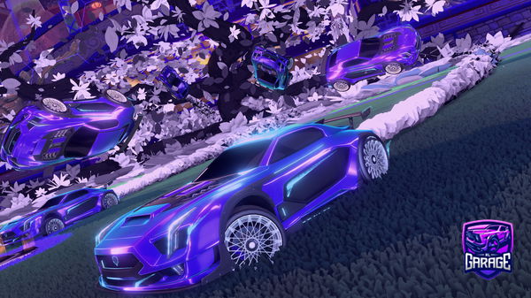 A Rocket League car design from IGqlxy