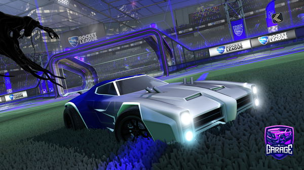 A Rocket League car design from fussball