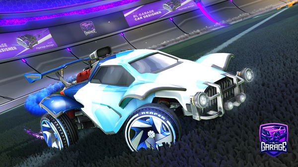 A Rocket League car design from bob37356