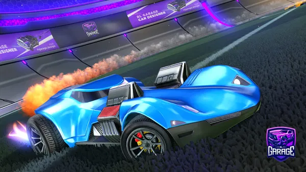 A Rocket League car design from CarGuy1555