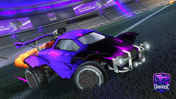 A Rocket League car design from VitalLeopard4571