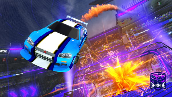 A Rocket League car design from cdogsogsog