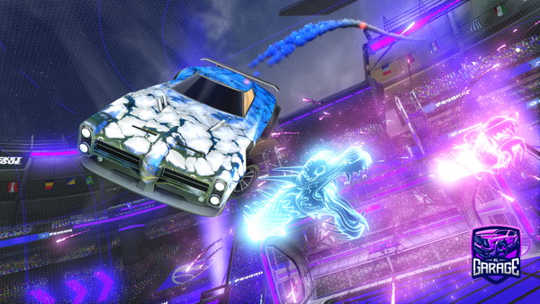 A Rocket League car design from TBAkosH