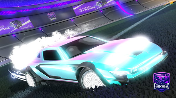 A Rocket League car design from JMarkall