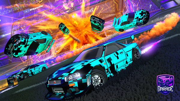 A Rocket League car design from Davidcarrio2012