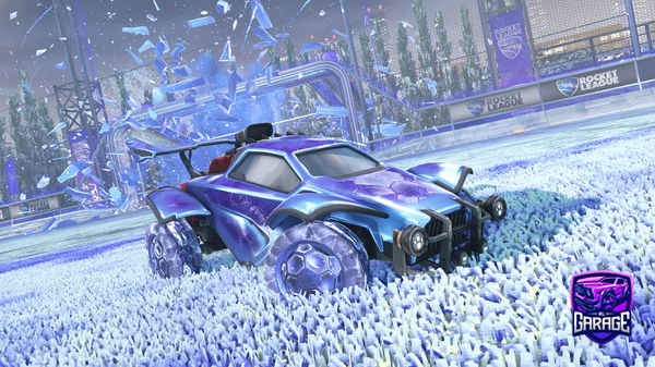 A Rocket League car design from ItsGiuze