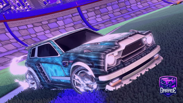 A Rocket League car design from nTrinity-