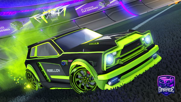 A Rocket League car design from SignedMars31495