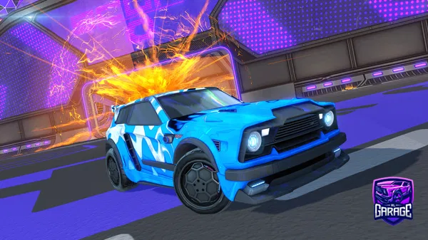 A Rocket League car design from ttv_ballboygoal