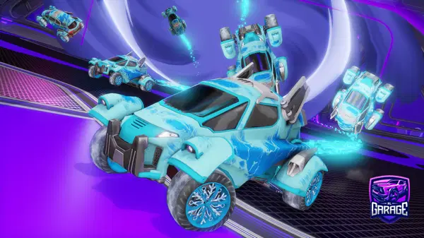 A Rocket League car design from flashphantom99