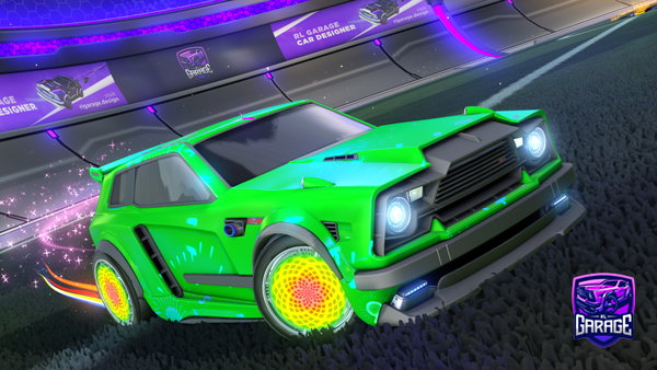 A Rocket League car design from Ilias_12