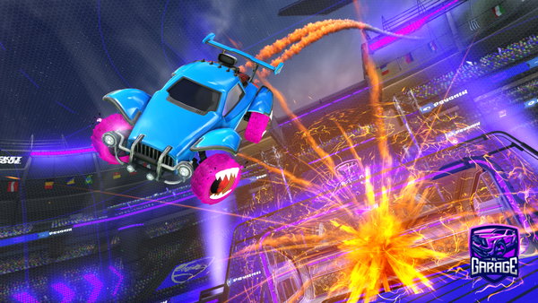 A Rocket League car design from Aadipro1234