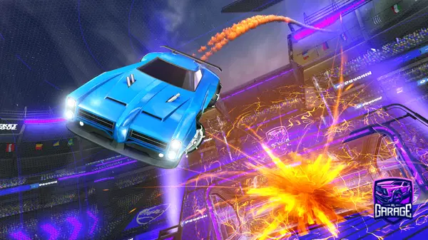 A Rocket League car design from Dontilin