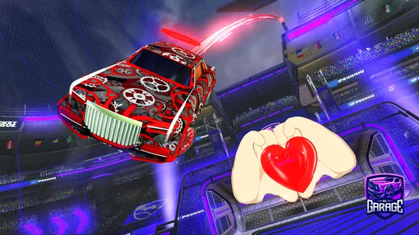 A Rocket League car design from Mc_FLY7996