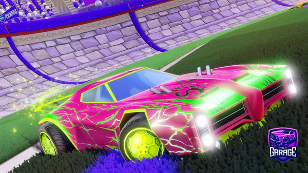 A Rocket League car design from monkeytoucher101