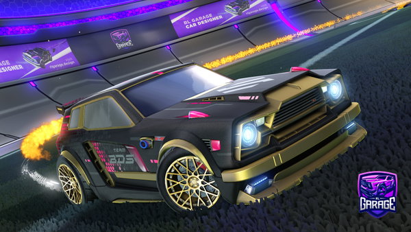 A Rocket League car design from djtrialatom