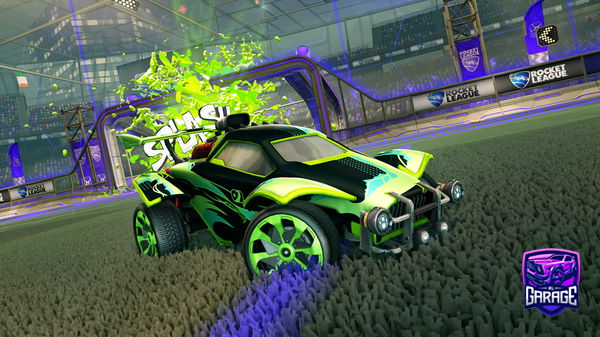 A Rocket League car design from ziamw_