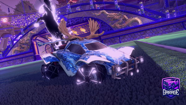 A Rocket League car design from Aymankaka