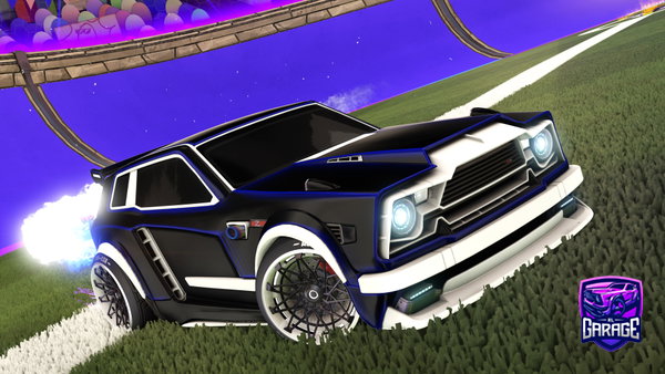 A Rocket League car design from Pytknap