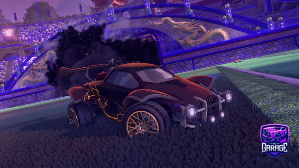A Rocket League car design from Saiyzen999