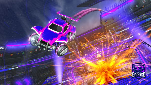 A Rocket League car design from Kireinii