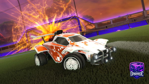 A Rocket League car design from zxrkz