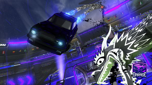 A Rocket League car design from zBORGEz