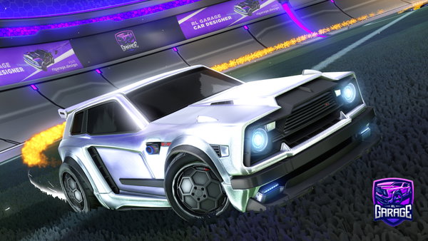 A Rocket League car design from Lilting_silver8