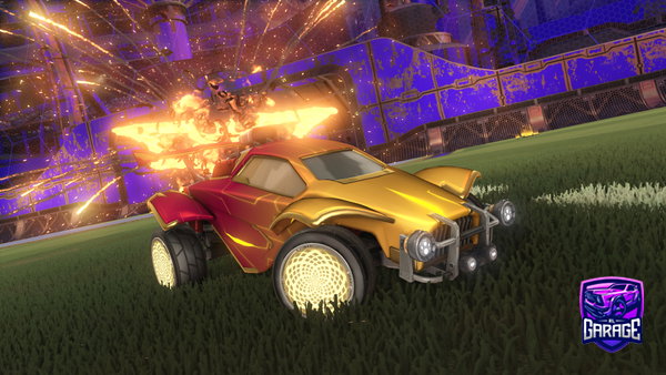 A Rocket League car design from Pokie-_-Punk