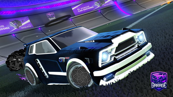 A Rocket League car design from popamanas